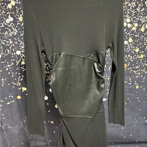 Commense Combo Dress Black M NWT